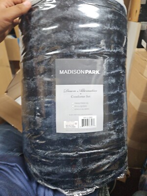 Madison Park Duke Faux Fur Comforter Mini Set-image