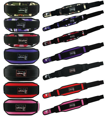 Weight Lifting Belt Training Gym Fitness Bodybuilding Back Support Workout New-image