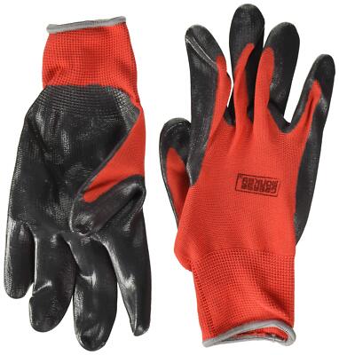 General Purpose Nitrile Coated Work Gloves, Size Large, 15 Pack-image