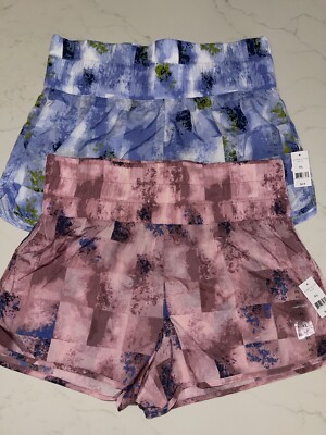 Dip Women’s NWT Nylon High Waisted Running/Athletic Shorts Bundle (2) Size XL-image