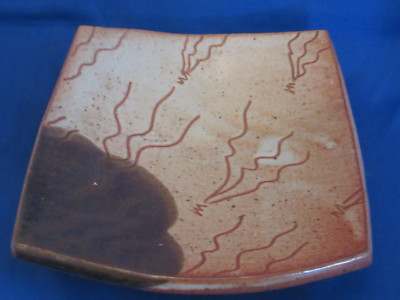 Vintage Modernist shaped square 7.5