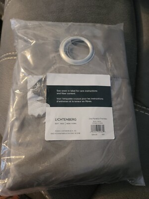 Sun Zero 50969 Barrow Energy Efficient Grommet Curtain Panel, 54