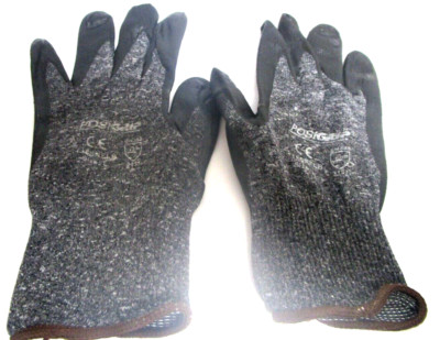 West Chester Black Lunar Foam Nitrile Palm Dip Glove Large#715SNFLB-LARGE -image