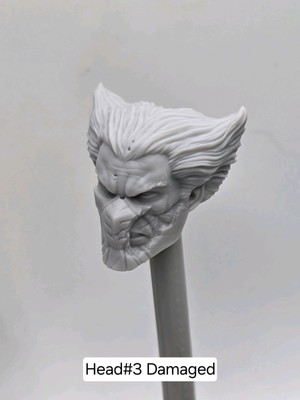 3d Print MUTANT MEN ULTIMATE LOGAN CLAWS HEAD#3 1:10 7