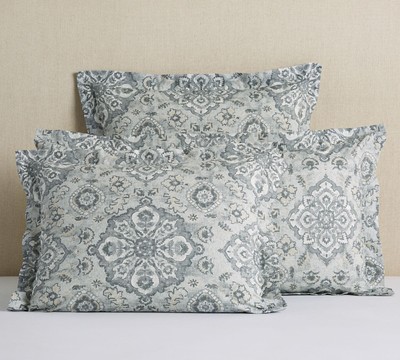 Pottery Barn Shams Giovanna Medallion King 36