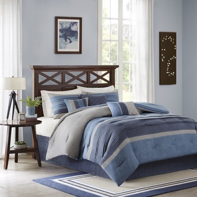 Madison Park Collins 7Piece Comforter Set Home Bedding Comforters Sets Home-image