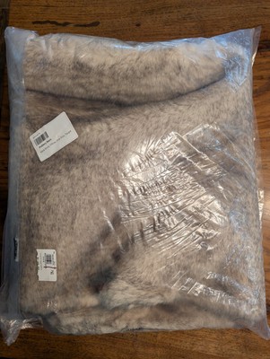 POTTERY BARN Mink Body Pillow Cover - Taupe - OPEN BOX-image