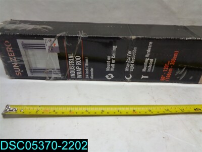 Sun Zero Bronn Wrap Around Window Curtain Rod66-120