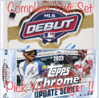 2023 Topps Chrome • Rookie RC • Insert • Parallel • Refractor • Prism SINGLES!-image