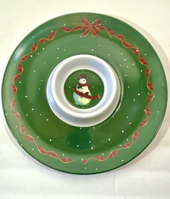 Melamine Chip & Dip Holder Tray 12