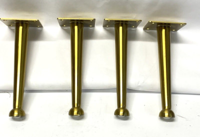 4-Pk Madison Park Goldset Slant Furniture Legs 8 Inch-image