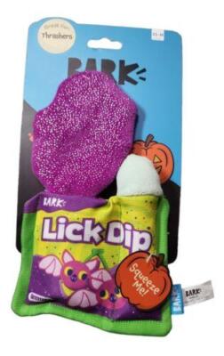 Bark Co. Dog Toy Lick or Treat Lick Dip Candy Squeaky Toy For Dogs-image