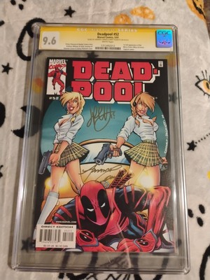 Deadpool #52 (Marvel Comics 2001) Signed Jimmy Palmiotti & Amanda Connor Cgc 9.6-image