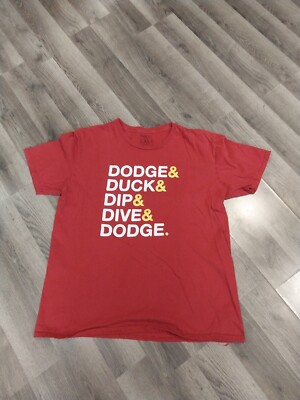 Snorg Tees Mens XL Dodge Duck Dip Dive Didge Tshirt-image
