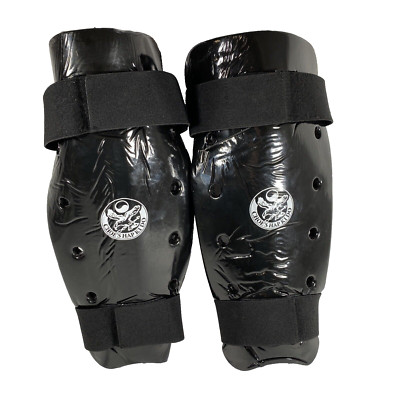 Century Martial Arts Sparring Shin Guards Pads Black Size Adult XL Dipped Foam-image