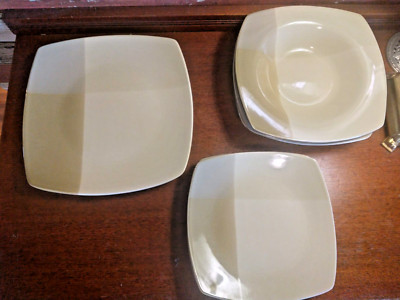 7 Piece STUDIO Colortones Dinnerware Set by J C Penny Home Collection --image