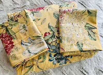 POTTERY BARN ELODIE 3PC KING DUVET/STANDARD SHAM SET ~ EUC-image