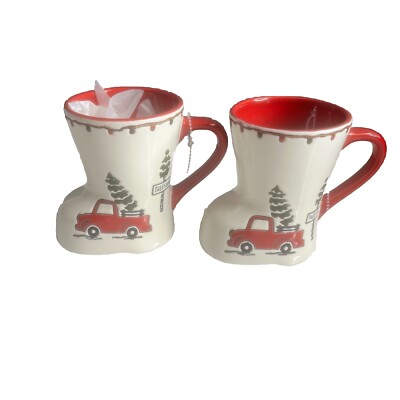 Shoe Shaped  Mugs Potters Studio -image