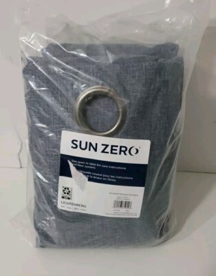 Sun Zero Theater Grade Blackout Curtain Panel Pair 50