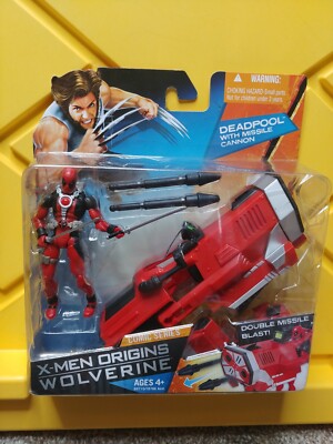2009 Marvel Deadpool With Missile Cannon X-Men Origins Wolverine-image