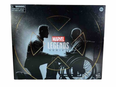 SDCC Wolverine Hasbro Marvel Legends Logan Charles Xavier Two-Pack BOX Figures-image