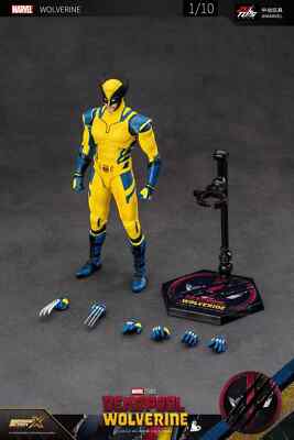 Deadpool Wolverine Action Figure Set Legends Moving Joints Model Toys Gift Boys-image