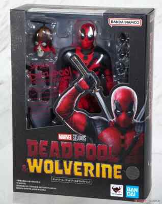 Bandai S.H.Figuarts Marvel (Deadpool & Wolverine) Deadpool Action Figure Japan-image