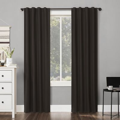 Cyrus 2-Pack Thermal 100% Blackout Back Tab Curtain Panel Pair, 40
