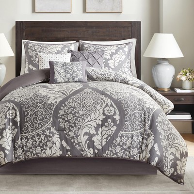 Vienna Sateen Cotton Comforter Set, Breathable, Soft Cover, Trendy, All Seaso...-image