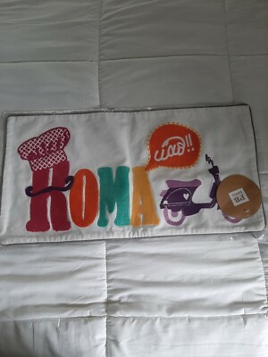 NEW Pottery Barn TEEN DESTINATION Pillow Cover ROMA-image