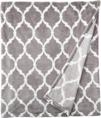 Ogee Lightweight Throw Blanket Premium Microlight Design Spread, Oversize, Ul...-image