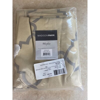 Madison Park One Grommet Window Panel Curtain 50