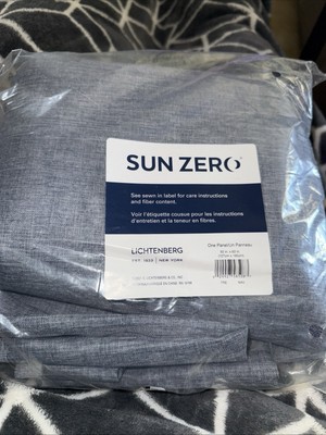 SUN ZERO Lichtenberg. One Panel 50 Inch X 63 Inch TRE NAV. Brand New -image