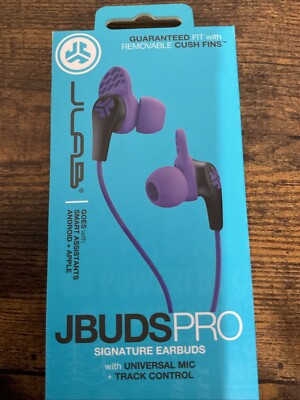 JLab JBuds Pro Signature Wired Earbud (In Ear) Headphones-image