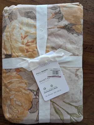 POTTERY BARN Vivienne Percale Duvet Cover-Full/Queen-NWT-image