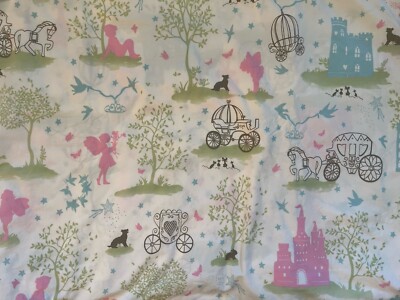 POTTERY BARN KIDS ELIZABETH TOILE PRINCESS CINDERELLA DUVET COVER Twin + Sham-image