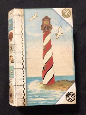 Punch Studio soap in Book Shaped Box Lighthouse Design New-image