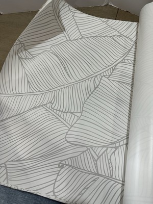 Pottery Barn Birds of Paradise Wallpaper  Gray imperfect multiples available-image