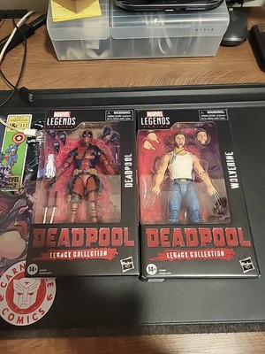 Deadpool Legacy Collection Marvel Legends Deadpool & Wolverine Lot - Used-image