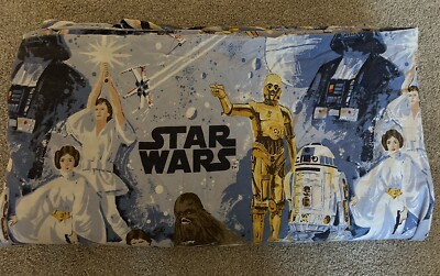 Pottery Barn Kids Star Wars FULL/ QUEEN Duvet Cover A New Hope.-image