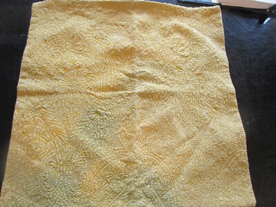 Pottery Barn Bakari embroidered gold pillow cover 18 photo shoot sample-image