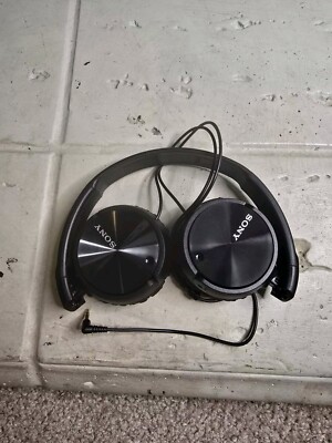 Sony MDR-ZX110NC Noise Cancelling Headband Headphones - Black-image