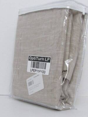 Pottery Barn Emery Linen Antique Bronze Grommet Curtain, 50