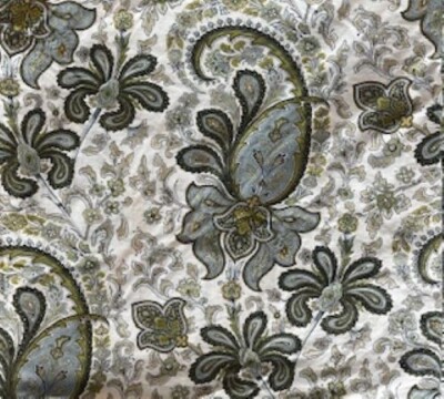 Pottery Barn Charlie Paisley King Duvet Cover-image