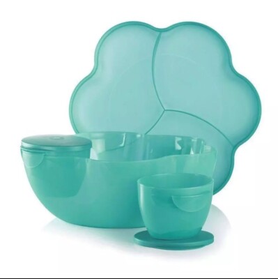 Tupperware Chip 'N Dip Bowl Set - 6 Piece Set New-image