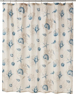 Madison Park Bayside Print Cotton Fabric Long 72