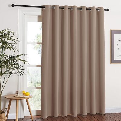 Blackout Blinds for Patio Door - Sliding Door Insulated Blackout Curtains, Ex...-image