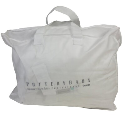 Pottery Barn Hydrocool Moisture Wicking Down Alternative Duvet Insert TWIN ULTRA-image