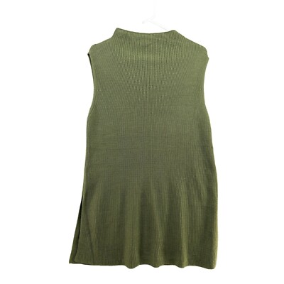 Dip Knit Green Top Sleeveless Tunic EUC Women's size XL-image