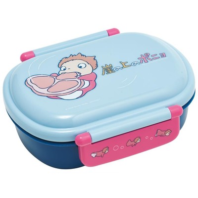 Bento Box 360ml Ponyo on the Cliff Sisters Studio Ghibli Antibacterial for Child-image